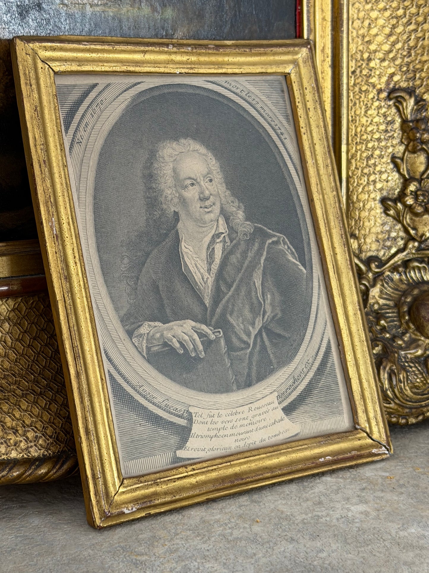 Antique French Engraving