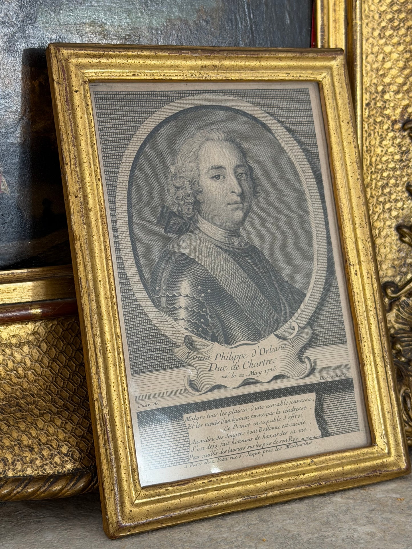 Antique French Engraving