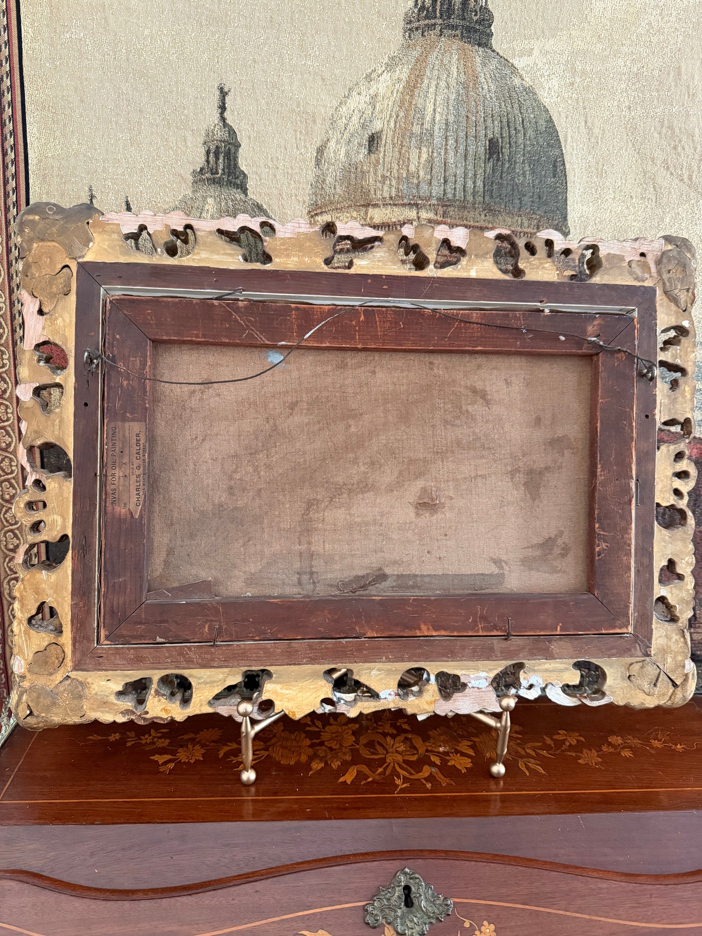 Antique Roses Painting by I.L. Bacon