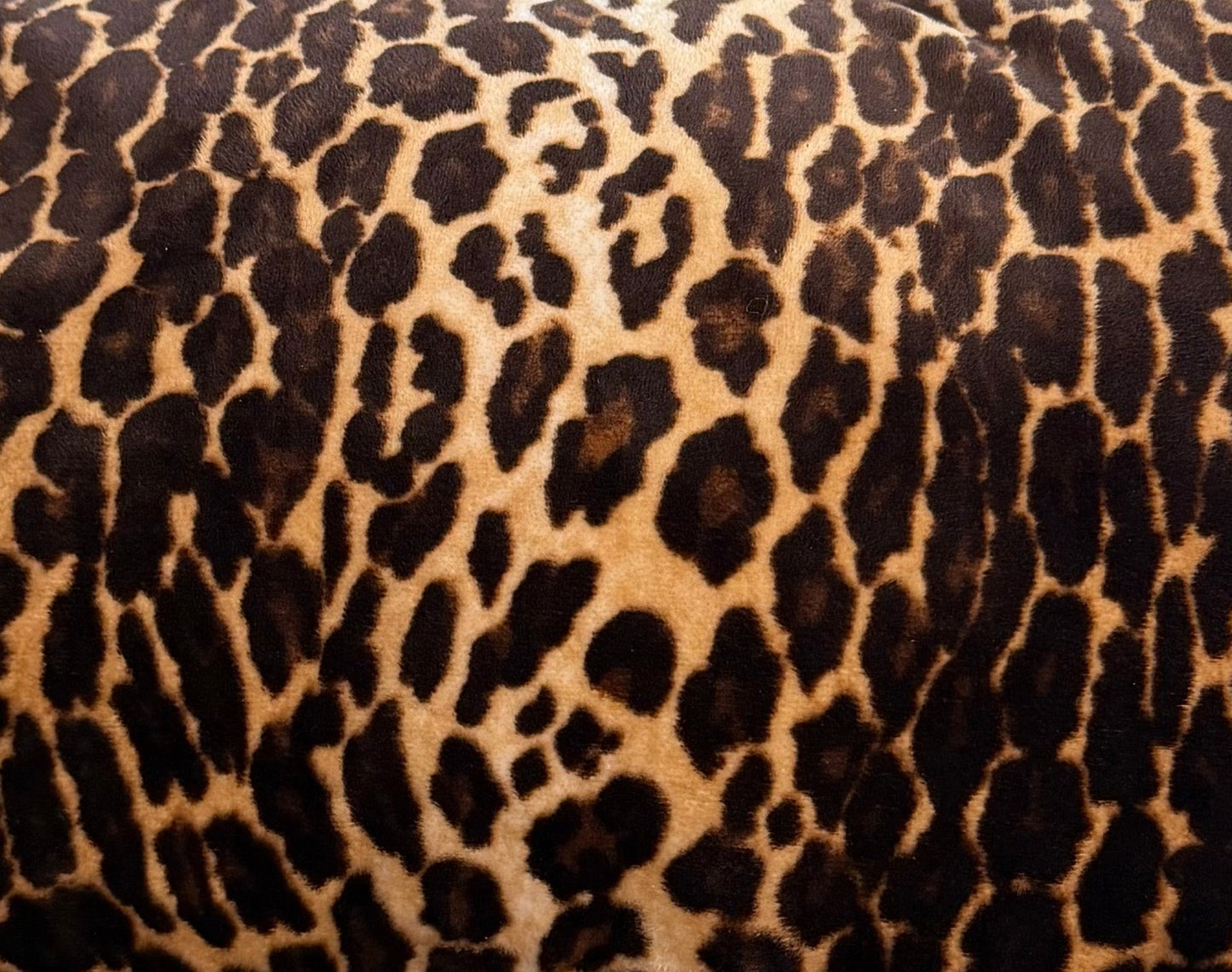 Leopard Print Soft Velvet Sham