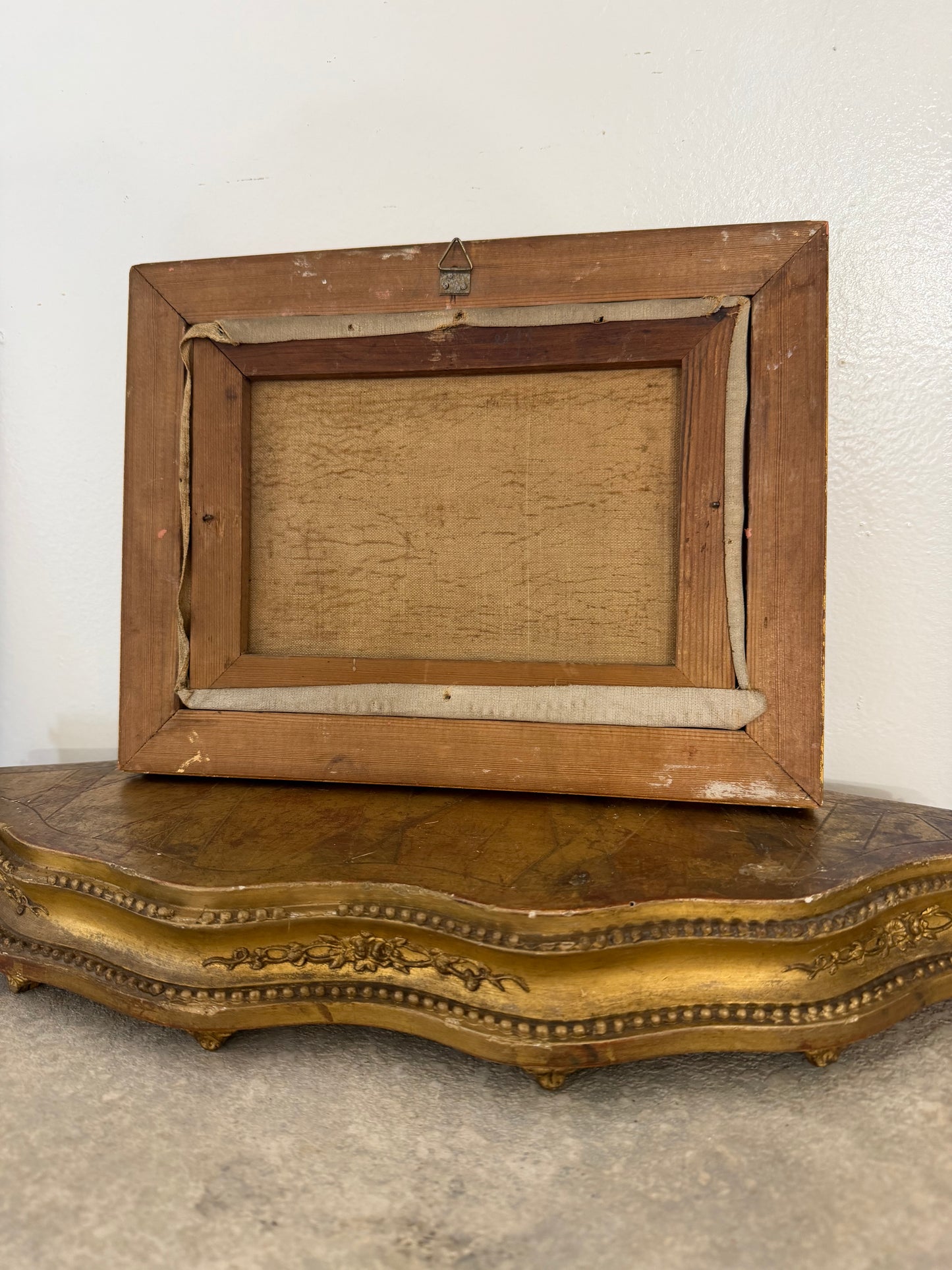 Antique Nautical Oil Painting