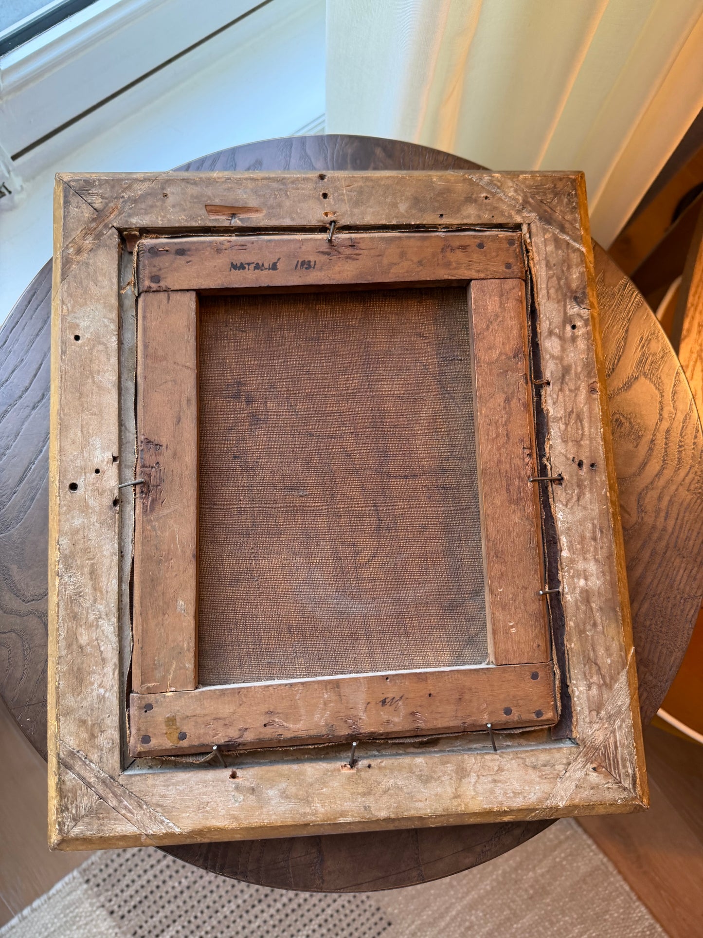 Antique Oil Painting 1831