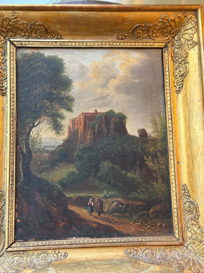 Antique Oil Painting 1831