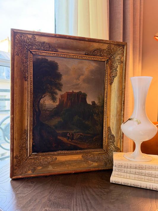 Antique Oil Painting 1831
