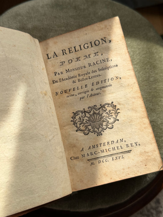 La Religion Poeme 1766