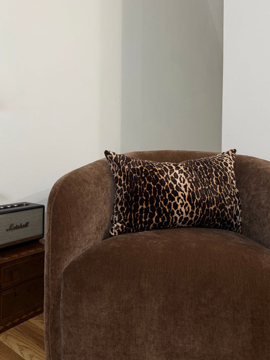 Leopard Print Soft Velvet Sham