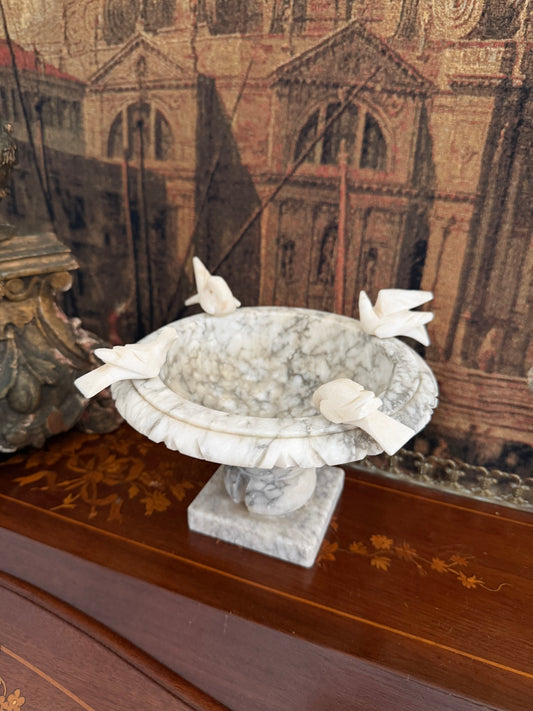 Alabaster Birdbath