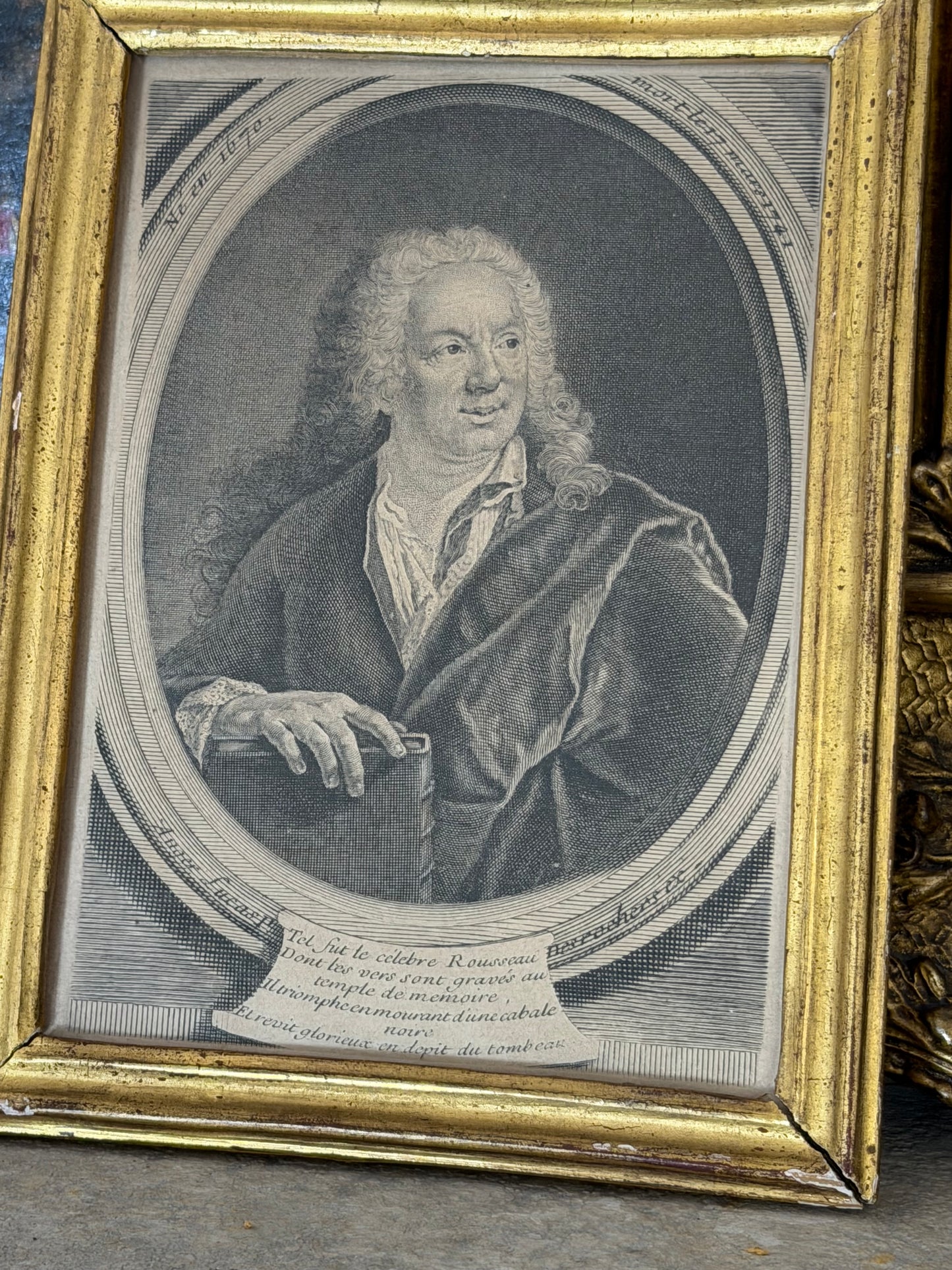 Antique French Engraving