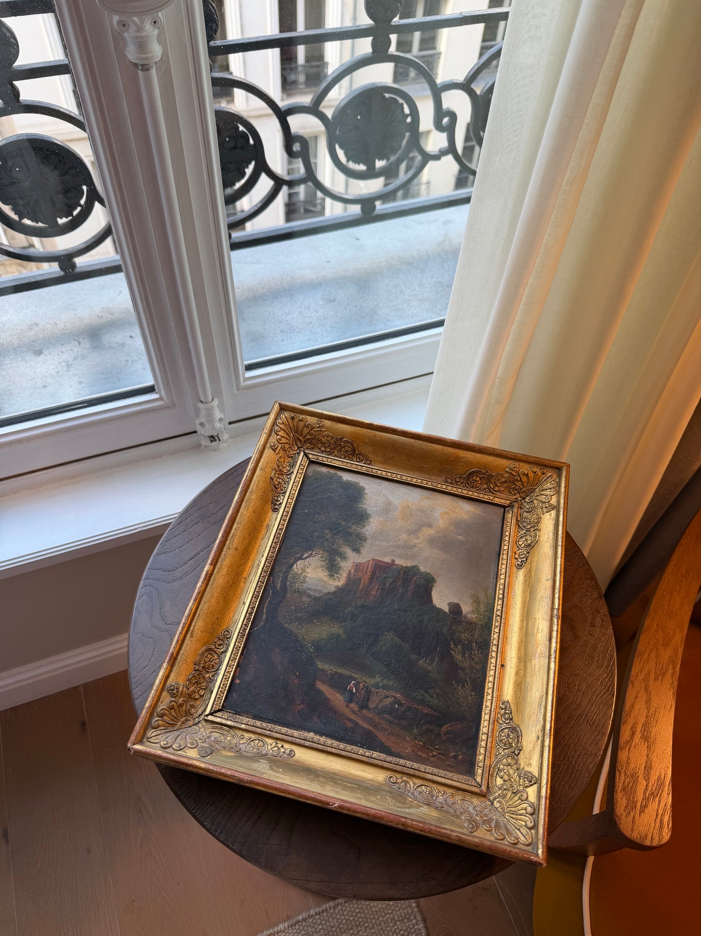 Antique Oil Painting 1831