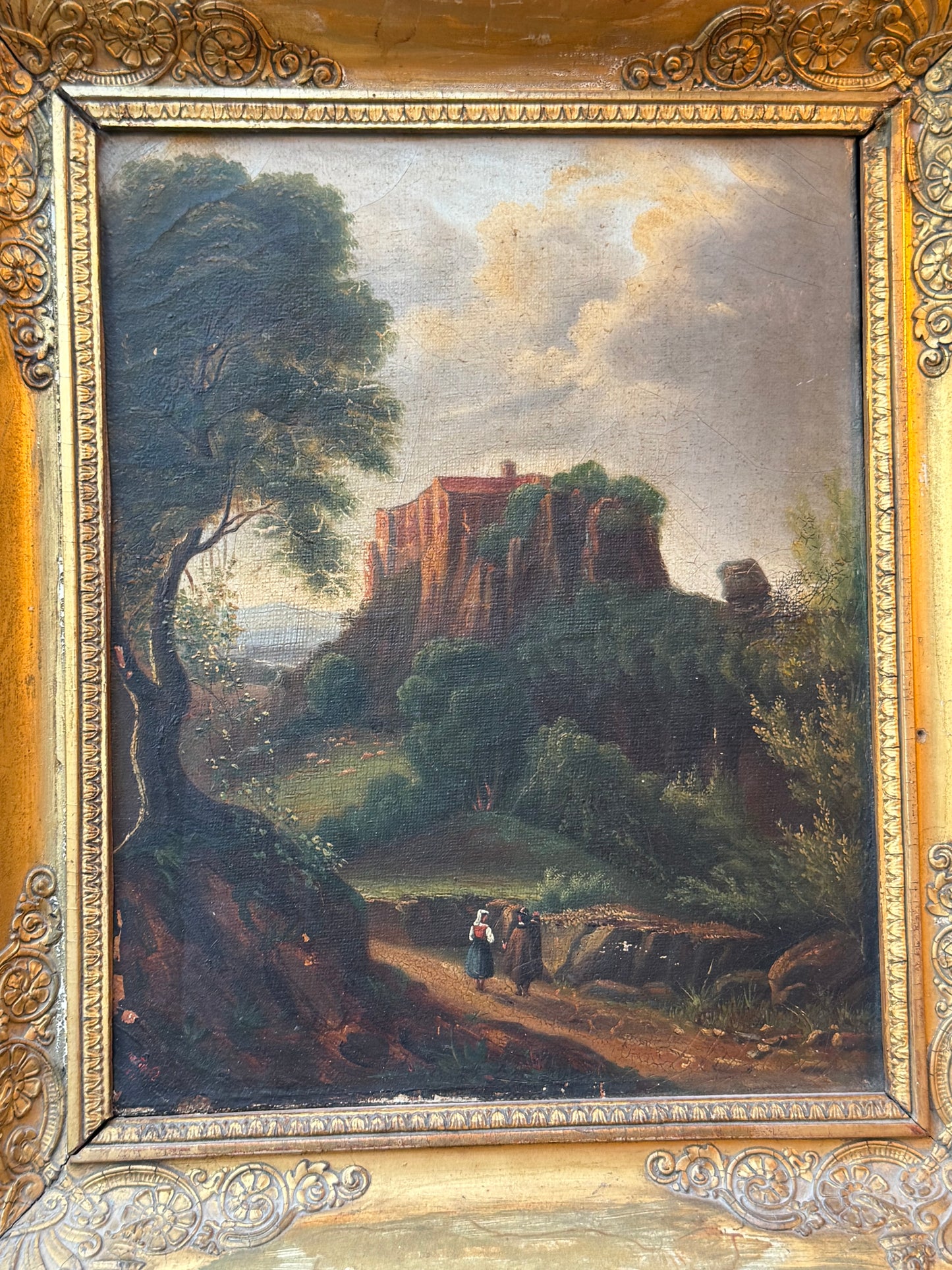 Antique Oil Painting 1831