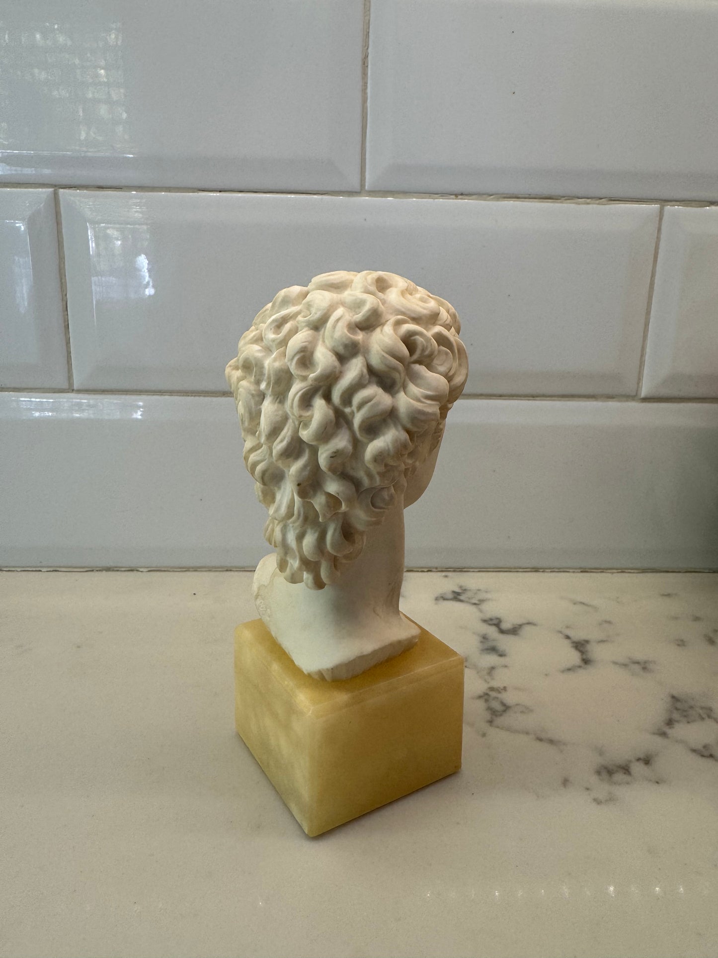 Vintage Bust Of David Signed By A. Giannelli. Made In Italy