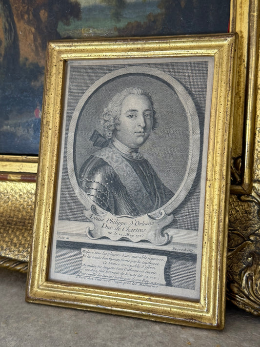 Antique French Engraving