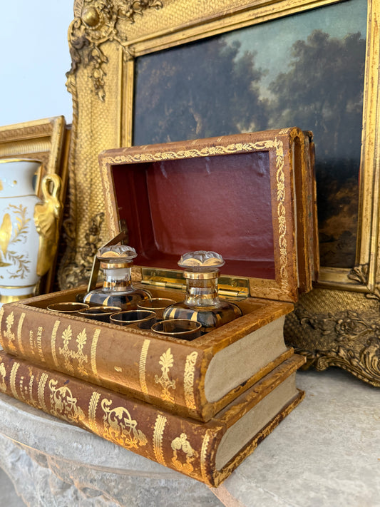 Antique French Liquor Tantalus