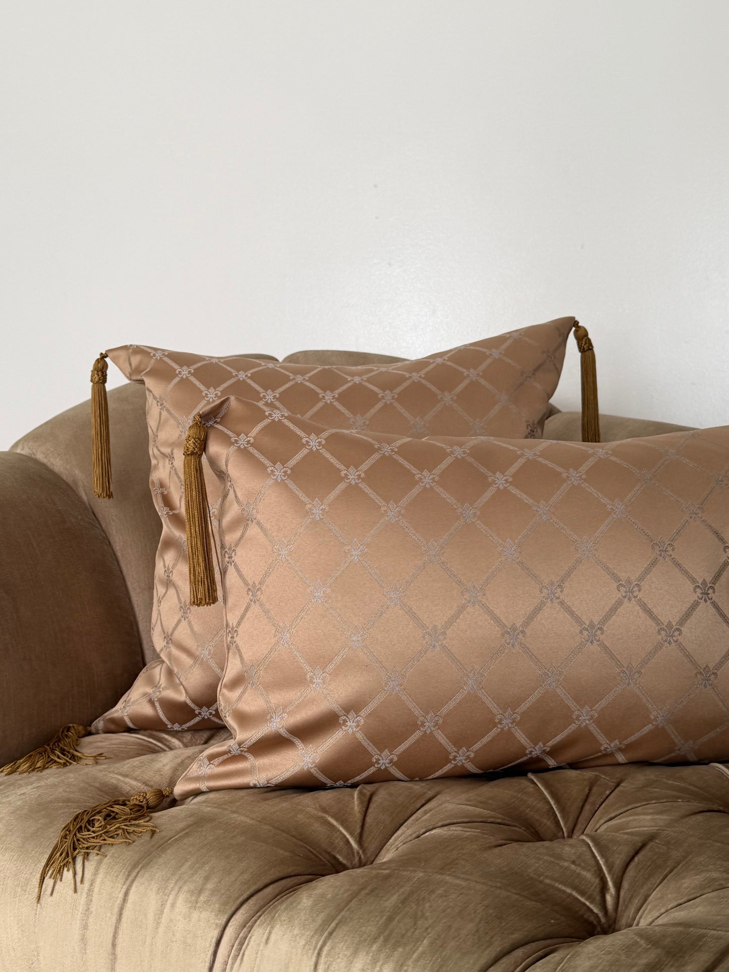 Fleur-De-Lis Sham 24”x16”