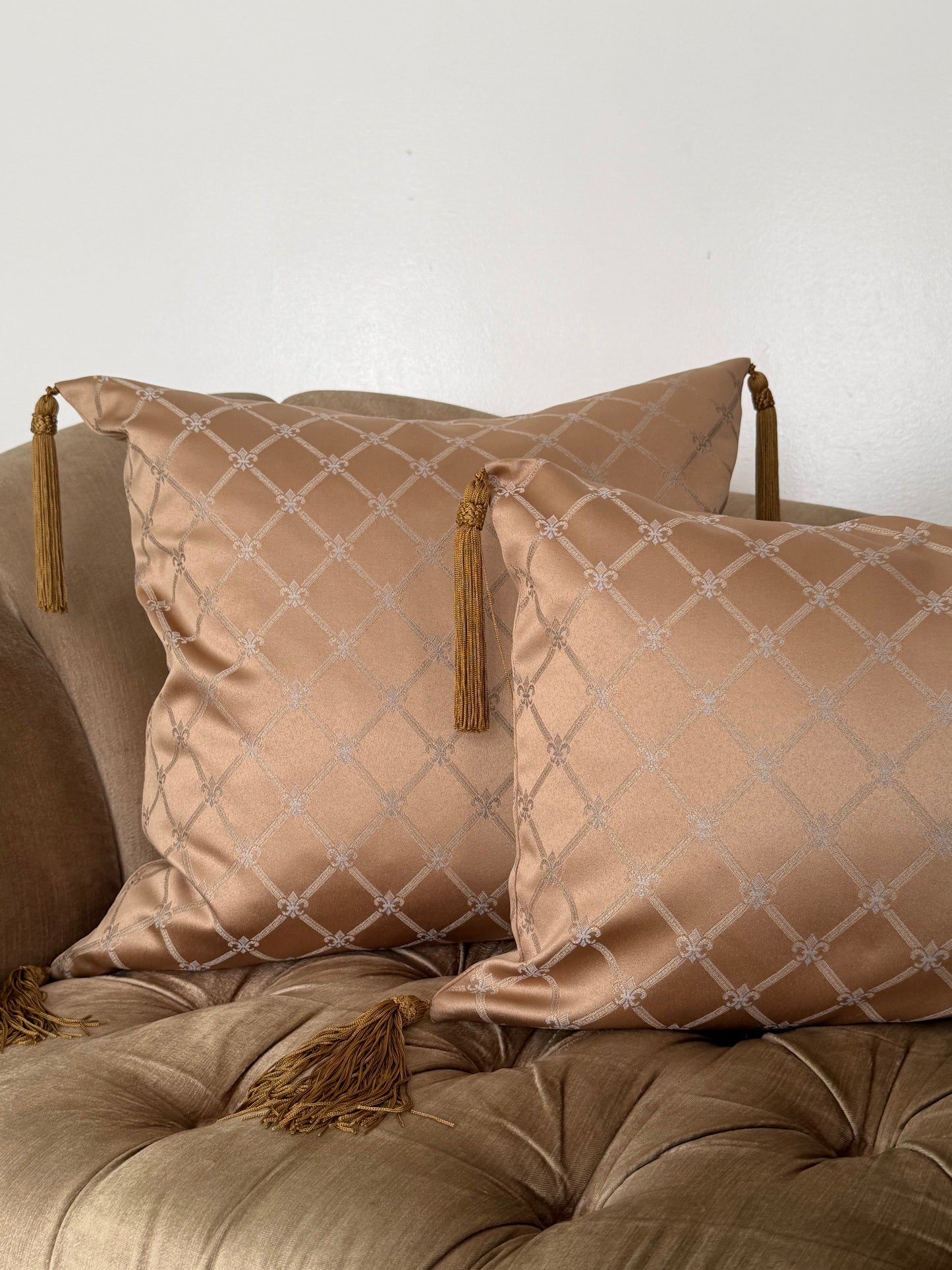 Fleur-De-Lis Sham 22”x22”