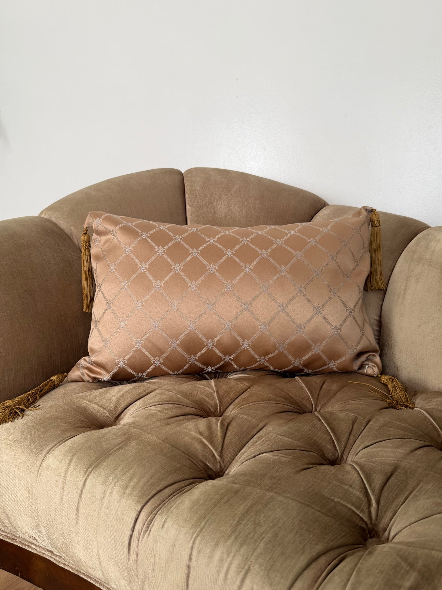 Fleur-De-Lis Sham 24”x16”