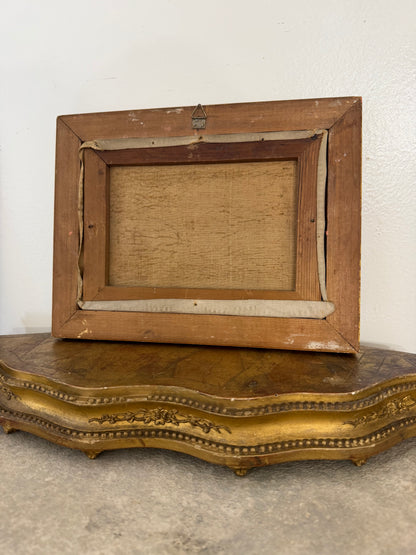 Antique Nautical Oil Painting