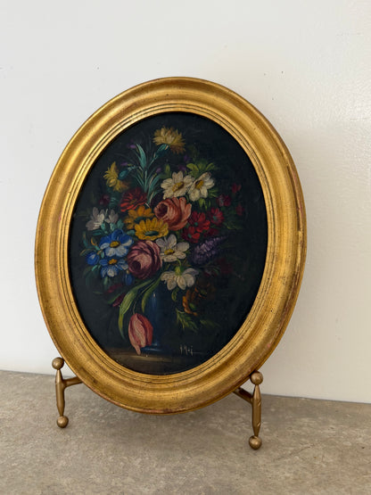 Moody Floral Painting