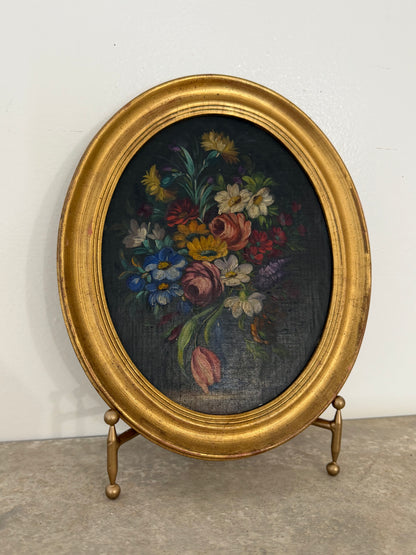 Moody Floral Painting