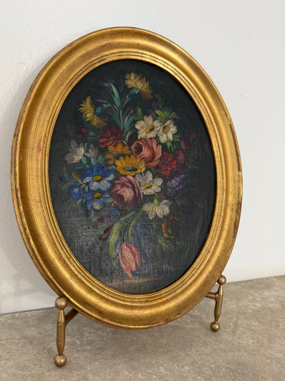 Moody Floral Painting