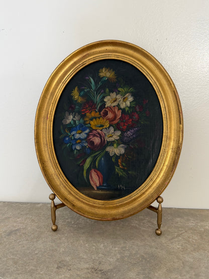 Moody Floral Painting