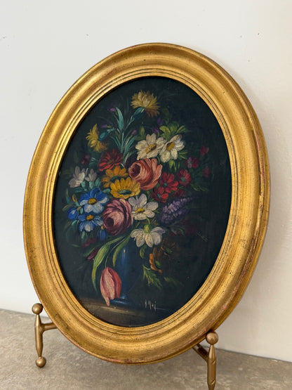 Moody Floral Painting